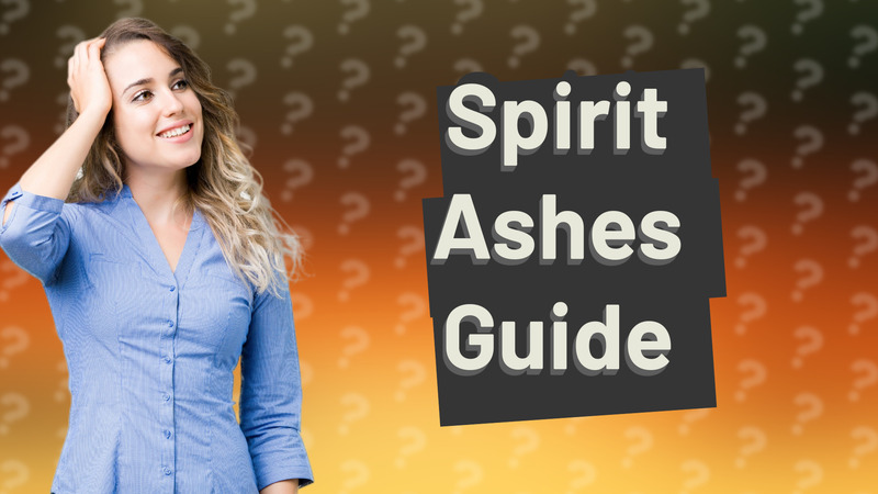 Spirit Ashes Guide