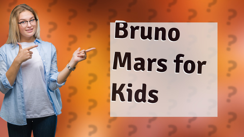 Bruno Mars for Kids
