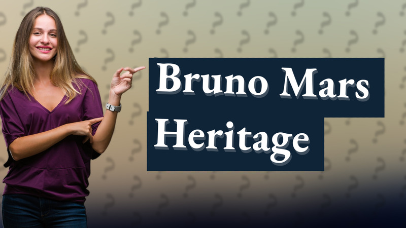 Bruno Mars Heritage
