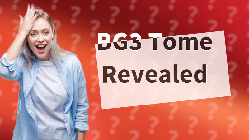 BG3 Tome Revealed