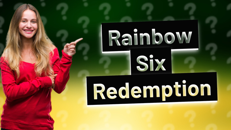 Rainbow Six Redemption