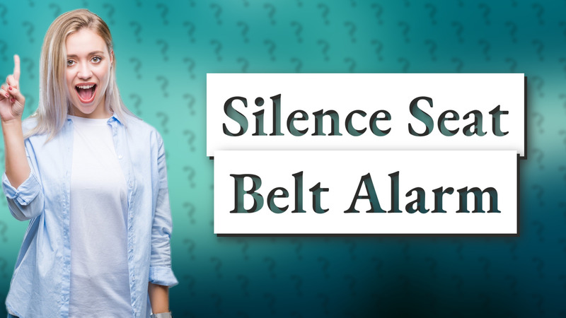 Silence Seat Belt Alarm