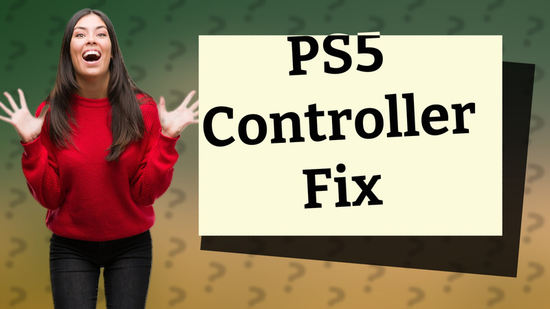 PS5 Controller Fix