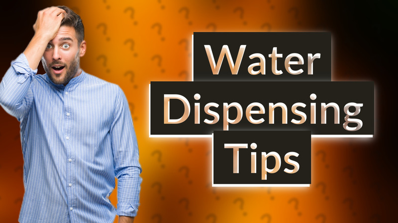 Water Dispensing Tips