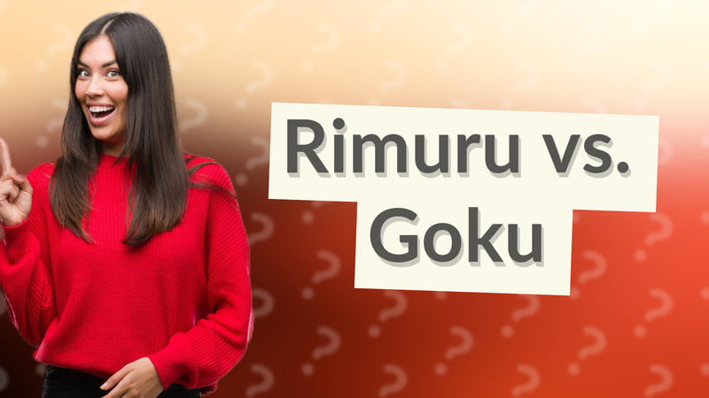 Rimuru vs. Goku