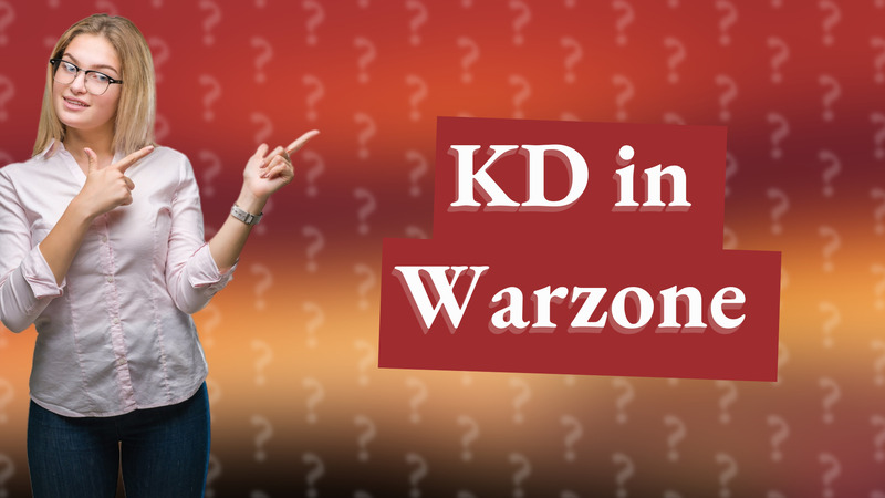 KD in Warzone