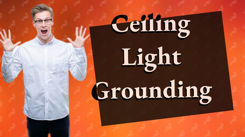 Ceiling Light Grounding