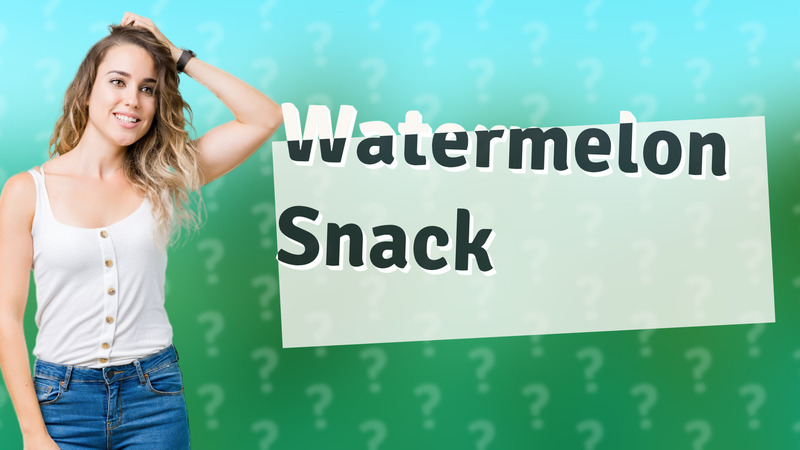 Watermelon Snack