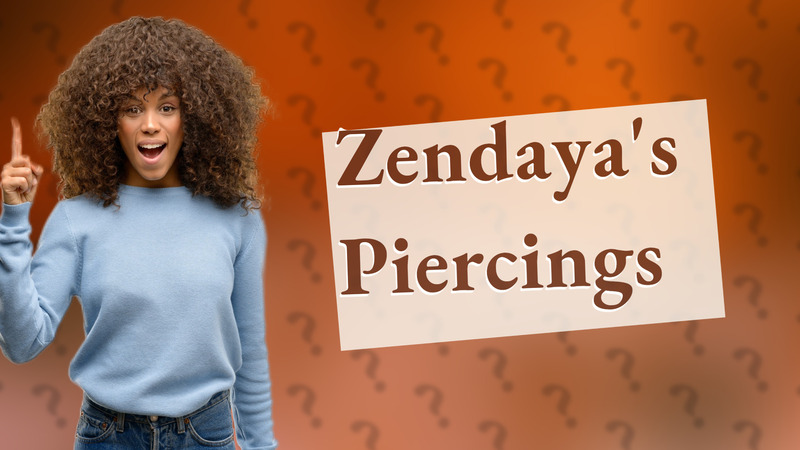 Zendaya's Piercings