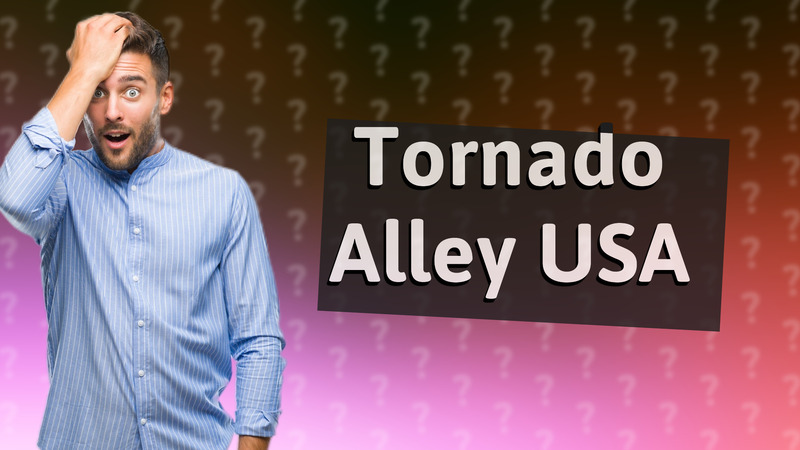 Tornado Alley USA