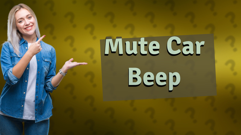 Mute Car Beep