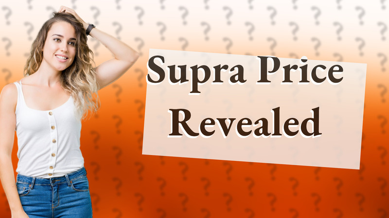 Supra Price Revealed