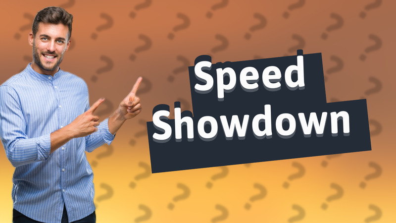 Speed Showdown