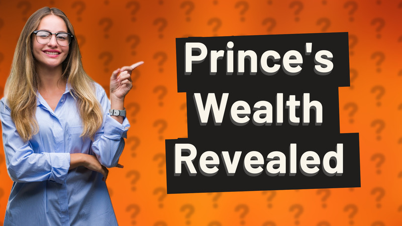 Prince's Wealth Revealed