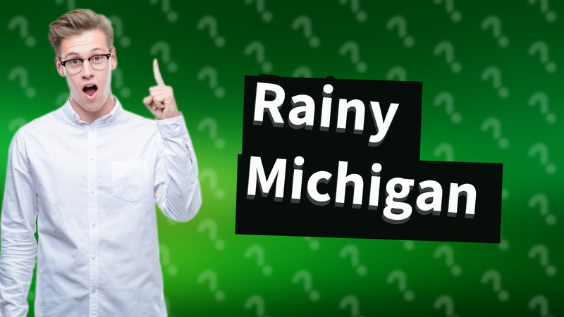 Rainy Michigan