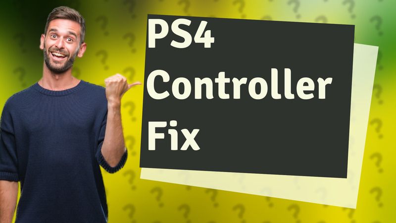 PS4 Controller Fix