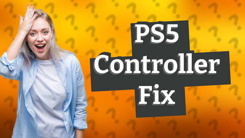 PS5 Controller Fix