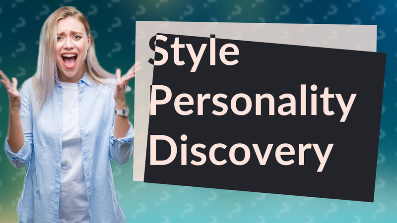 Style Personality Discovery