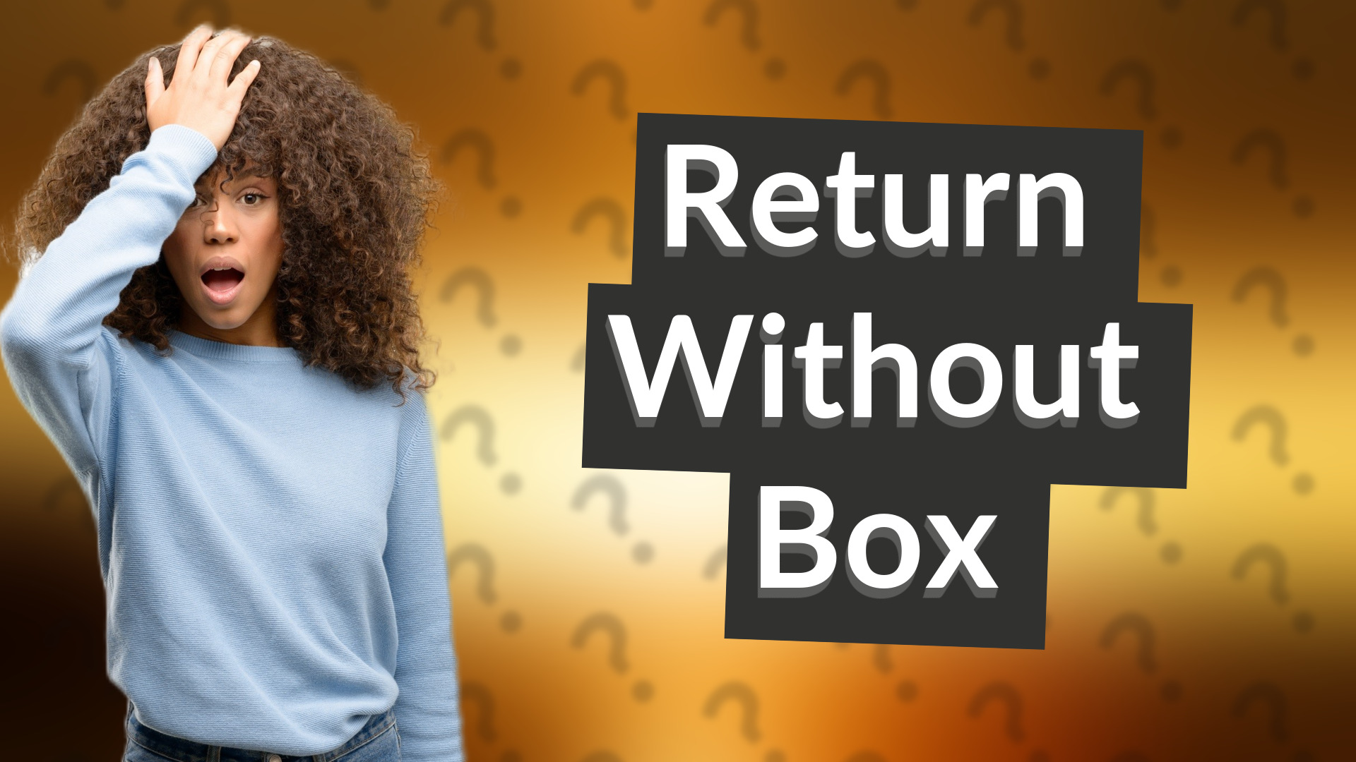 Return Without Box