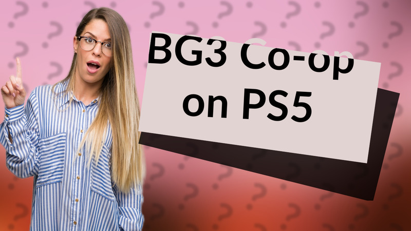 BG3 Co-op on PS5