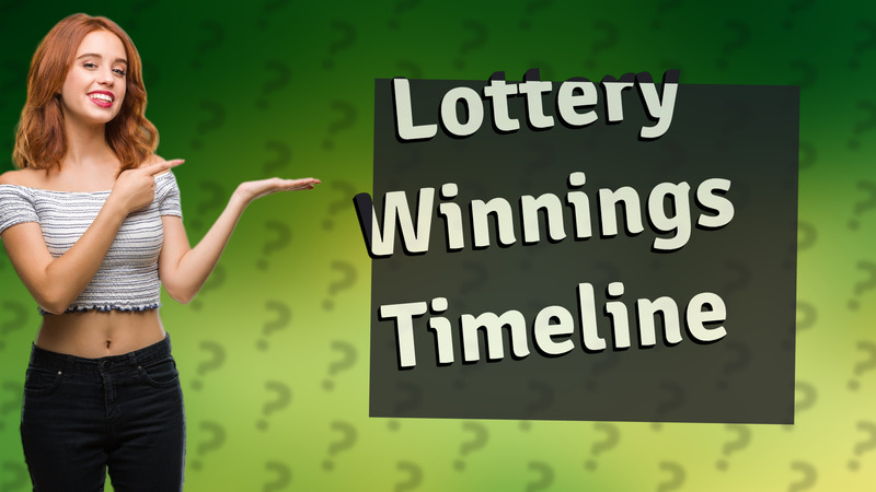 Lottery Winnings Timeline