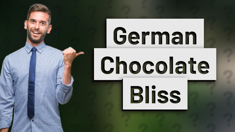 German Chocolate Bliss