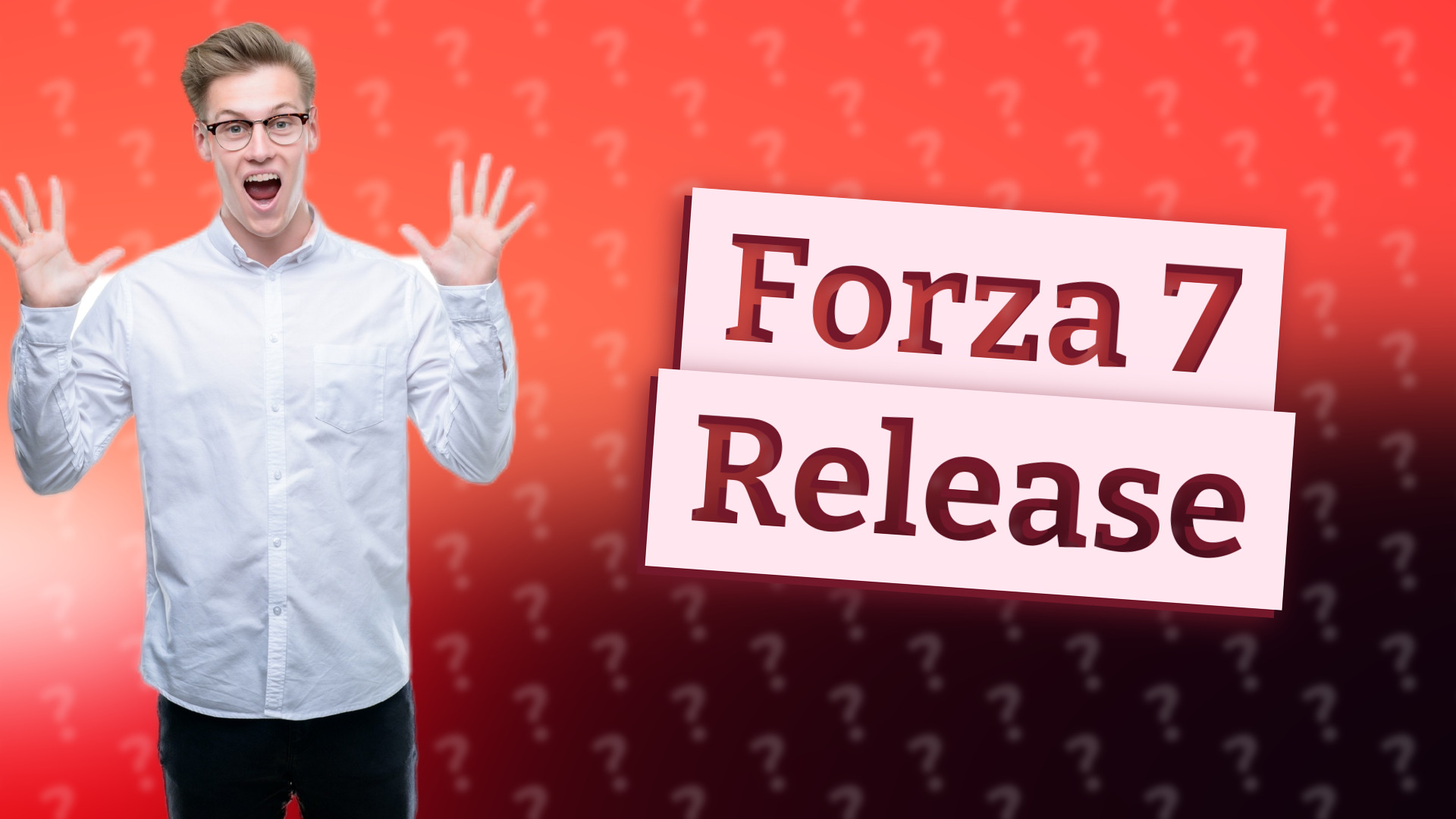 Forza 7 Release