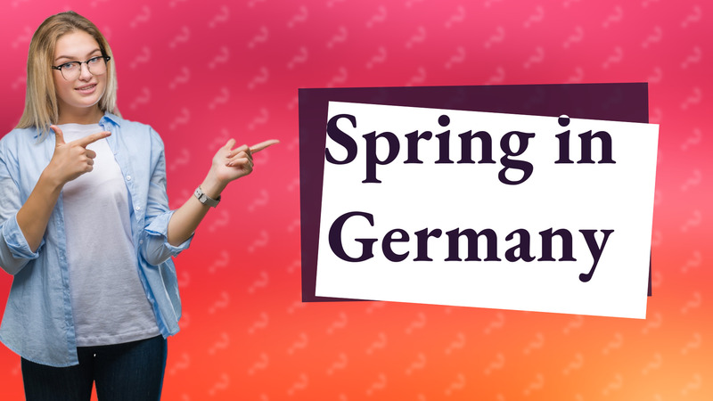 Spring in Germany