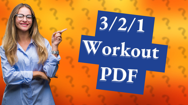 3/2/1 Workout PDF