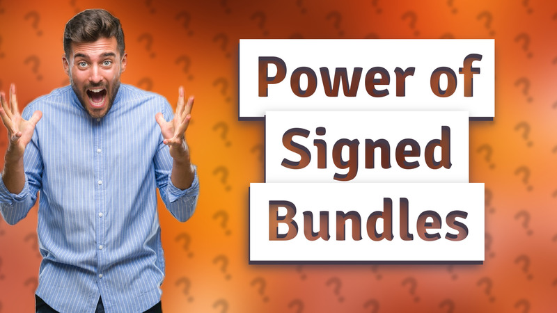 Power of Signed Bundles