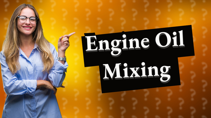 Engine Oil Mixing