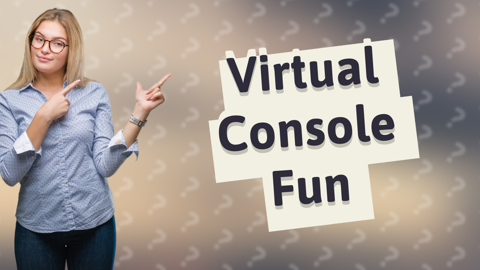 Virtual Console Fun