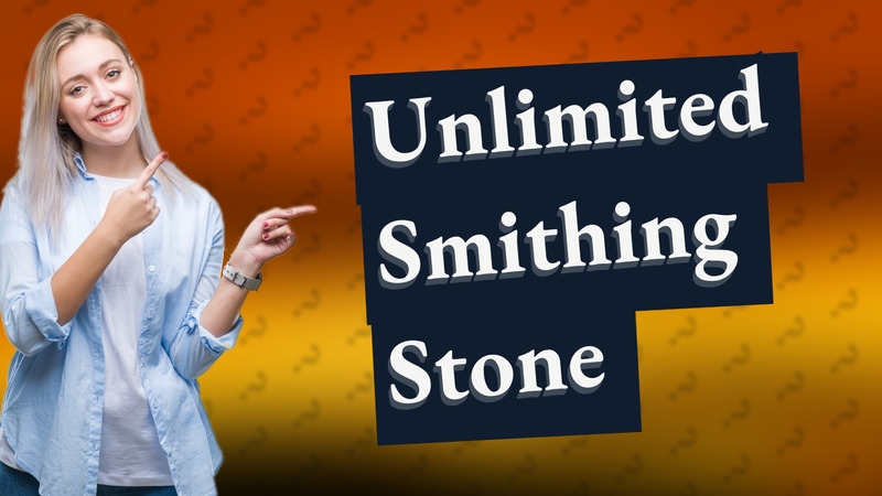 Unlimited Smithing Stone