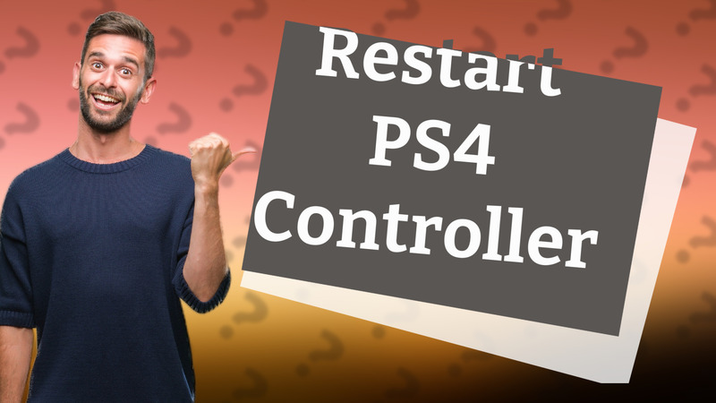 Restart PS4 Controller