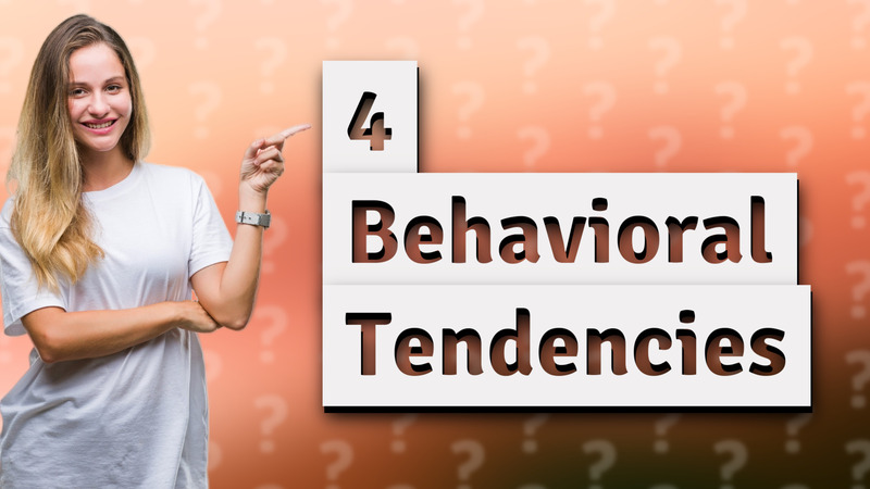 4 Behavioral Tendencies