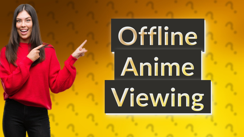 Offline Anime Viewing