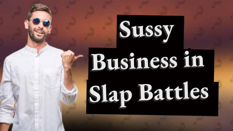 Sussy Business in Slap Battles