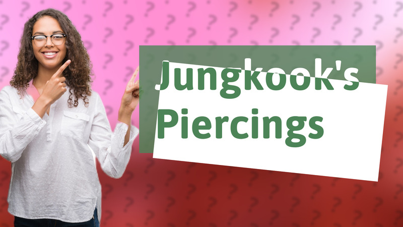 Jungkook's Piercings