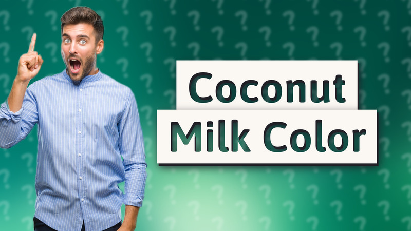 Coconut Milk Color