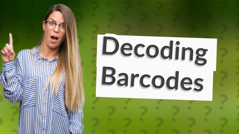 Decoding Barcodes