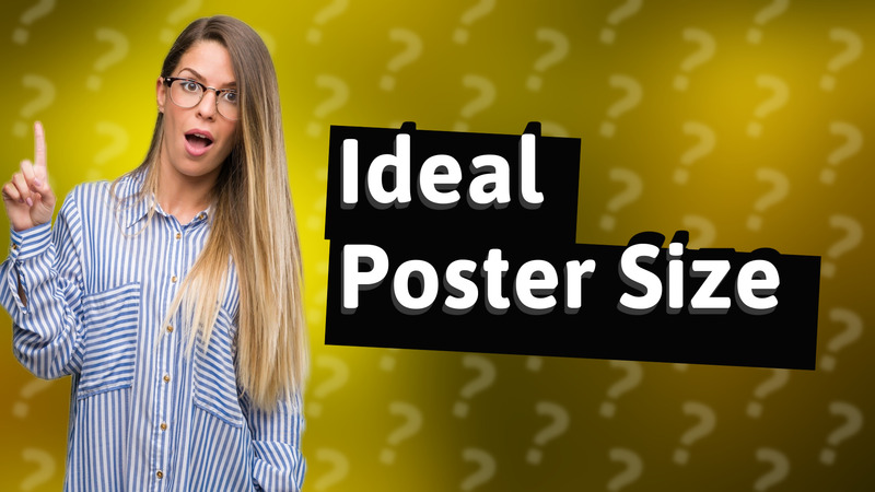 Ideal Poster Size