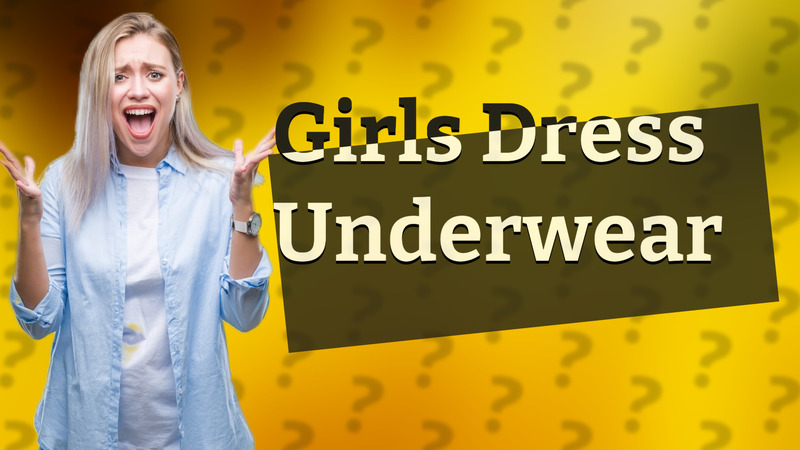 Girls Dress Underwear