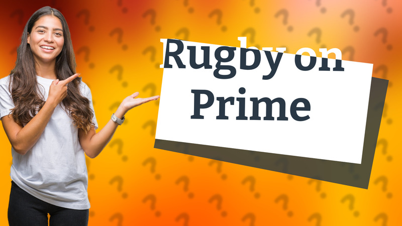Rugby on Prime