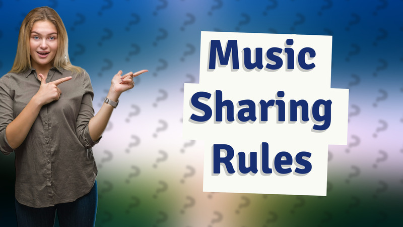Music Sharing Rules