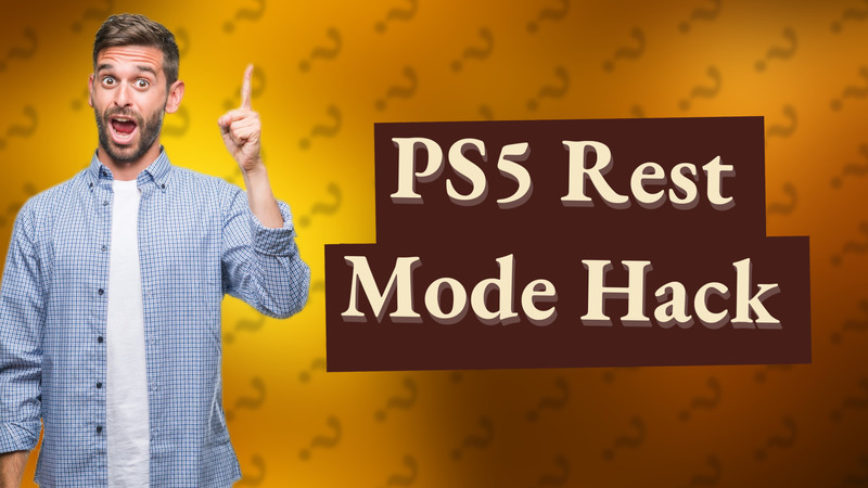 PS5 Rest Mode Hack