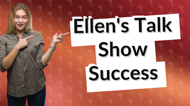 Ellen's Talk Show Success