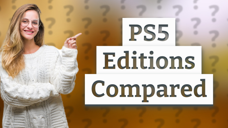 PS5 Editions Compared