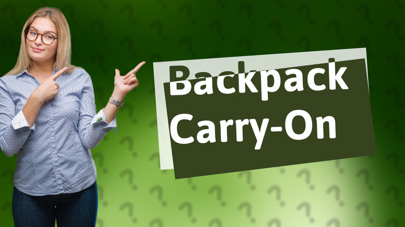 Backpack Carry-On