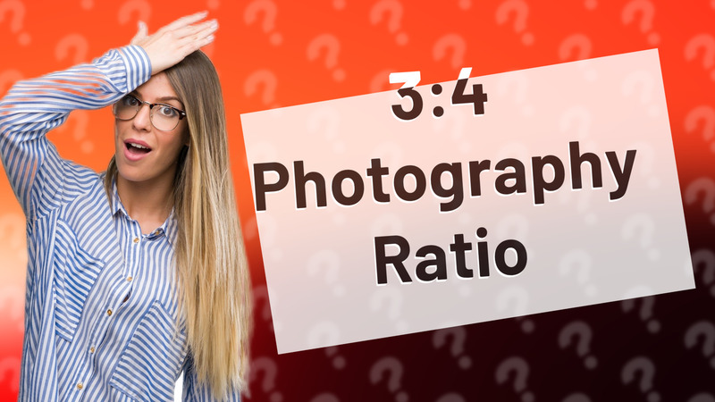 3:4 Photography Ratio