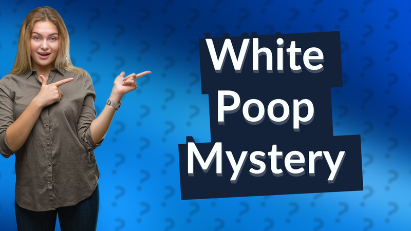 White Poop Mystery